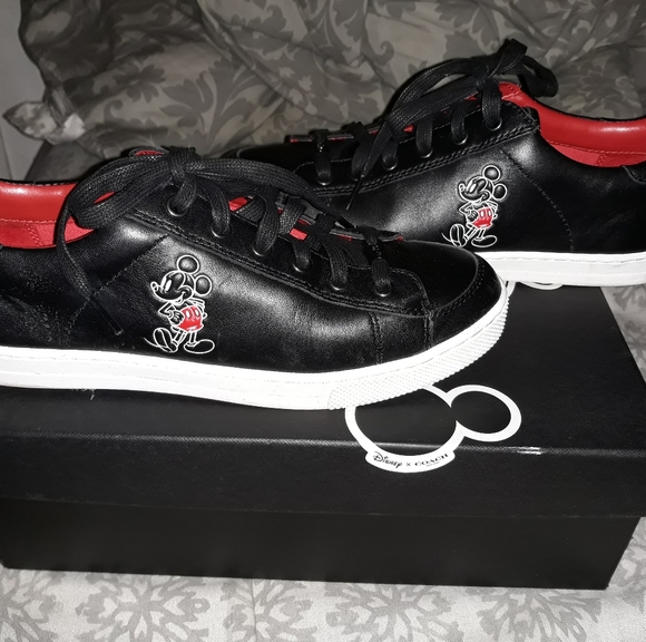 mickey mouse coach shoes